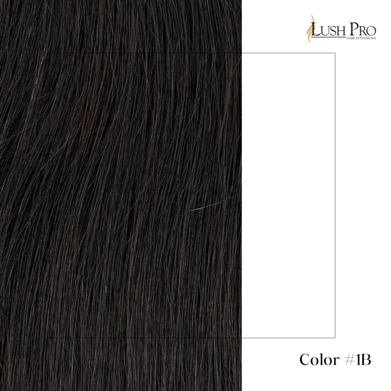 Lush Pro I Tip hair extensions color #1B